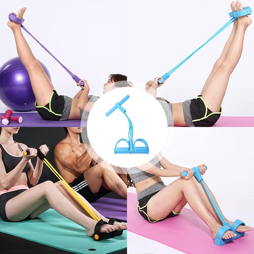 4-Tube Pedal Resistance Band